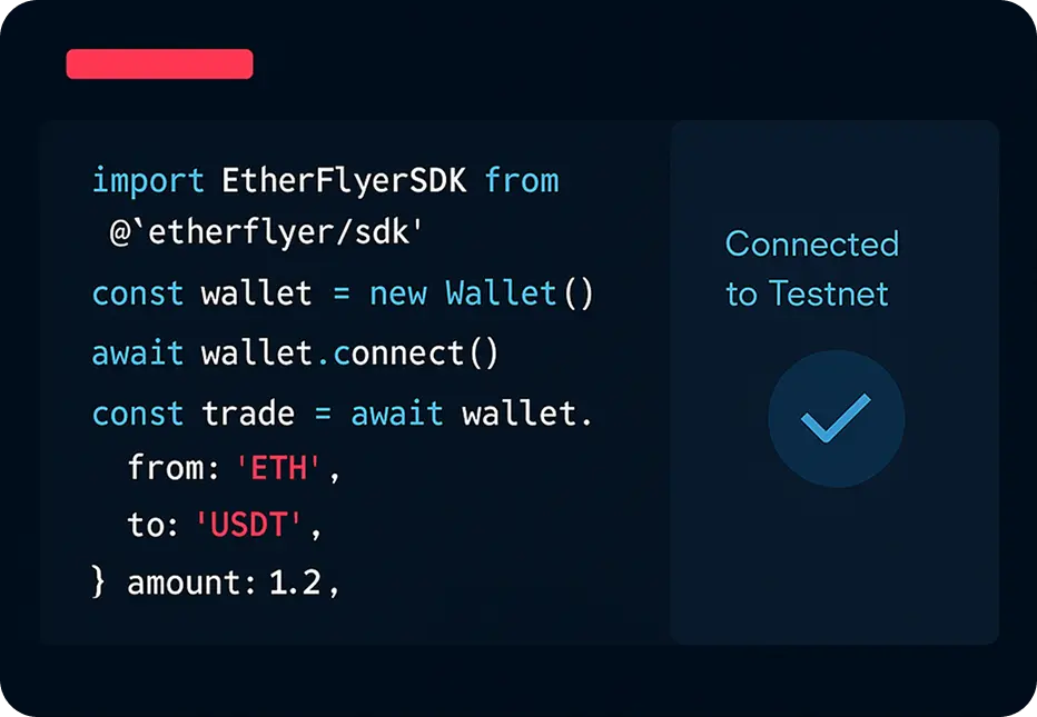 EtherFlyer Developer Resources